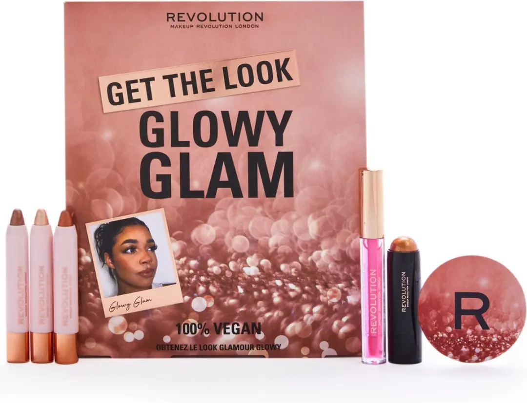 Makeup Revolution Get The Look Glowy Glam Set
