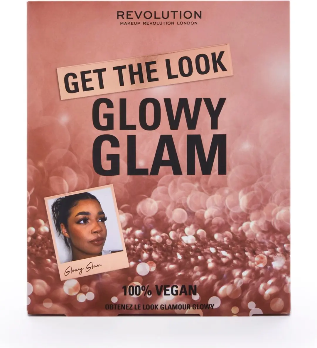 Makeup Revolution Get The Look Glowy Glam Set - 20g