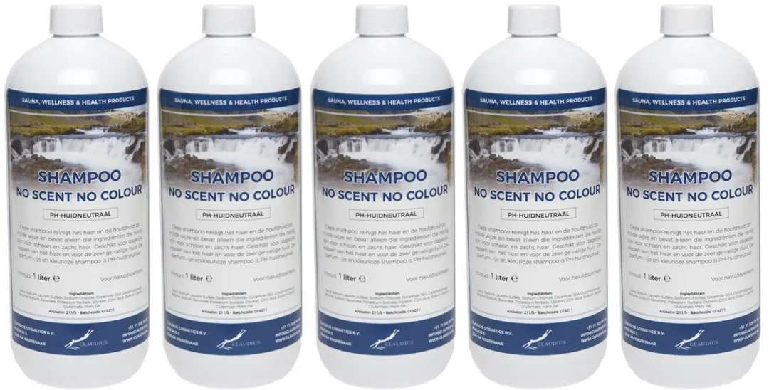 Splashbox Cosmetics Shampoo No Scent No Colour 1L