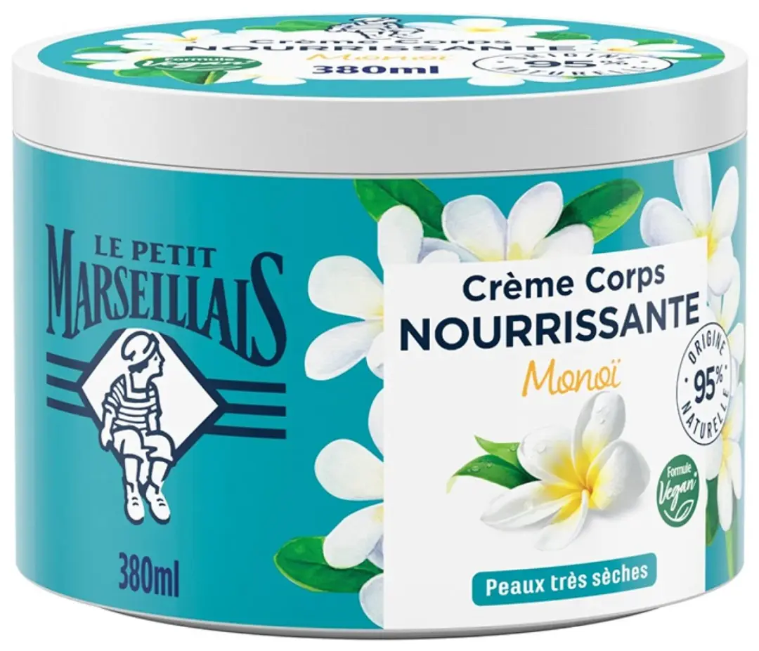Le Petit Marseillais Monoï Voedende Crème 380ml