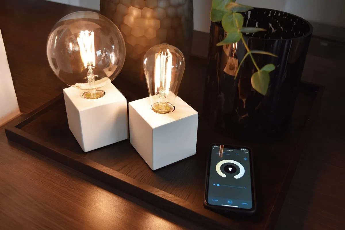 Calex Slimme LED Filament Globe 12,5cm E27 - 7,5W Warm Wit