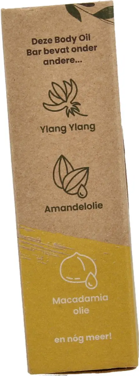 HappySoaps Body Oil Bar Exotic Ylang Ylang - 70g