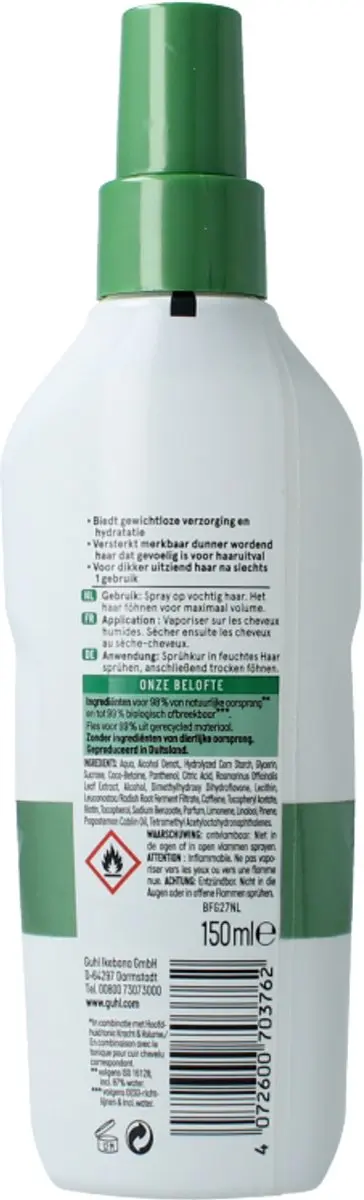 Guhl Kracht & Volume Spray Treatment 150ml