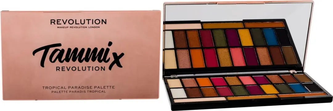 Makeup Revolution Tammi X Tropical Paradise Oogschaduw Palette - 30 Stuks