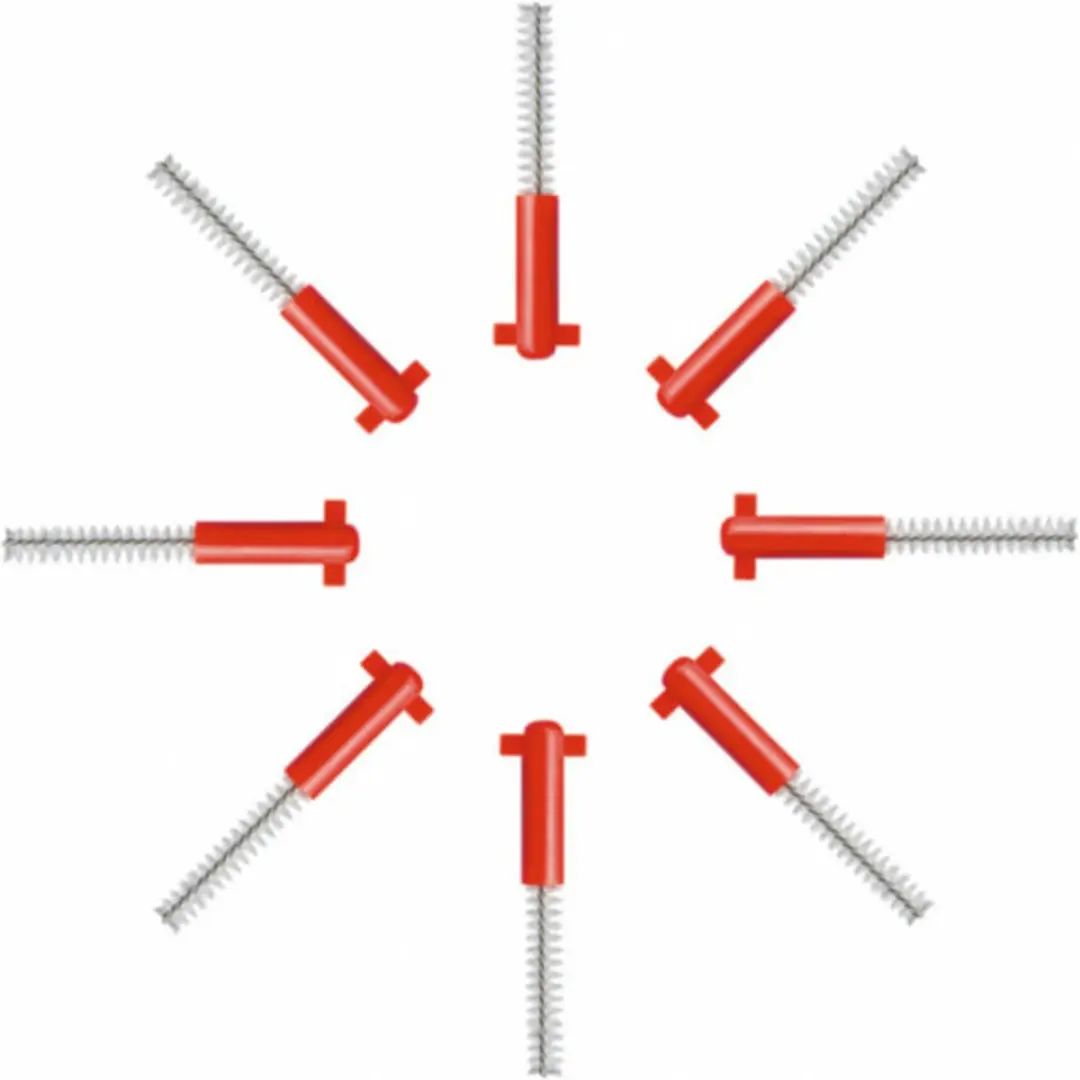 Curaprox Interdentale Rager Prime CPS 07 Rood 2,5mm - 8 Stuks