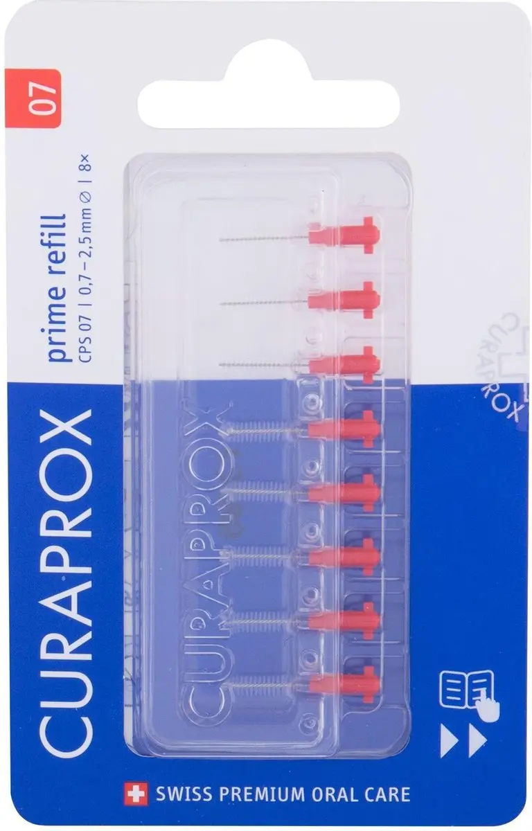 Curaprox Interdentale Rager Prime CPS 07 Rood 2,5mm