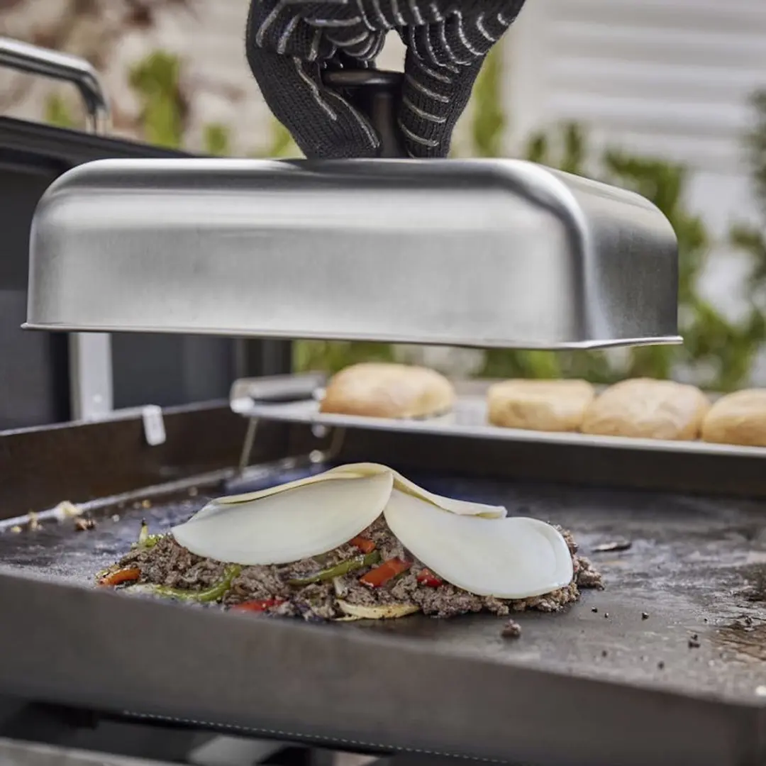 Weber Deksel voor Bakplaat 28cm - Metaal - afbeelding 6 van 6
