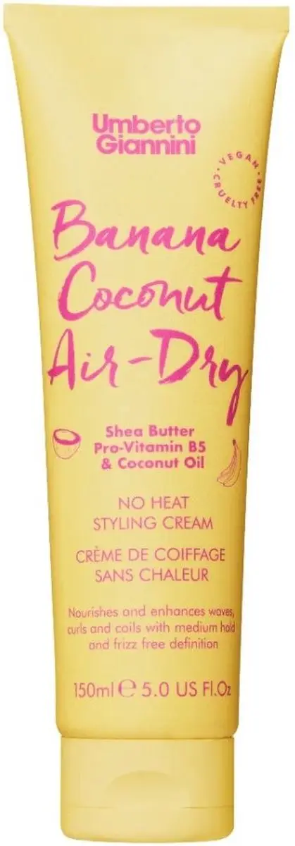Umberto Giannini Banana Butter Air Dry Cream 150ml