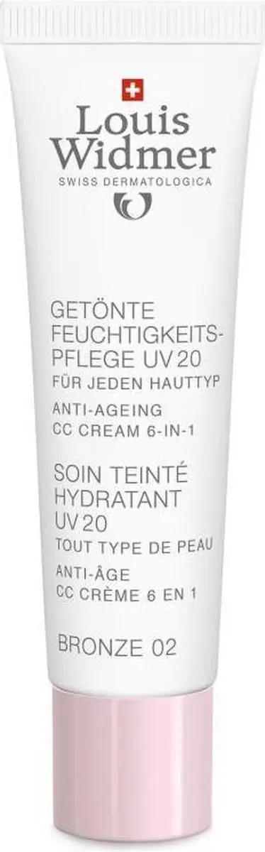 Louis Widmer CC Cream Getinte Dagverzorging UV20 - 30ml - Bronze