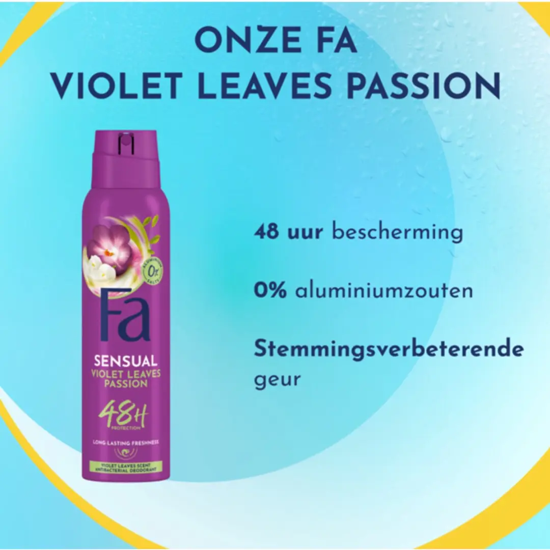 Fa Deodorant Purple Passion - 6x150ml