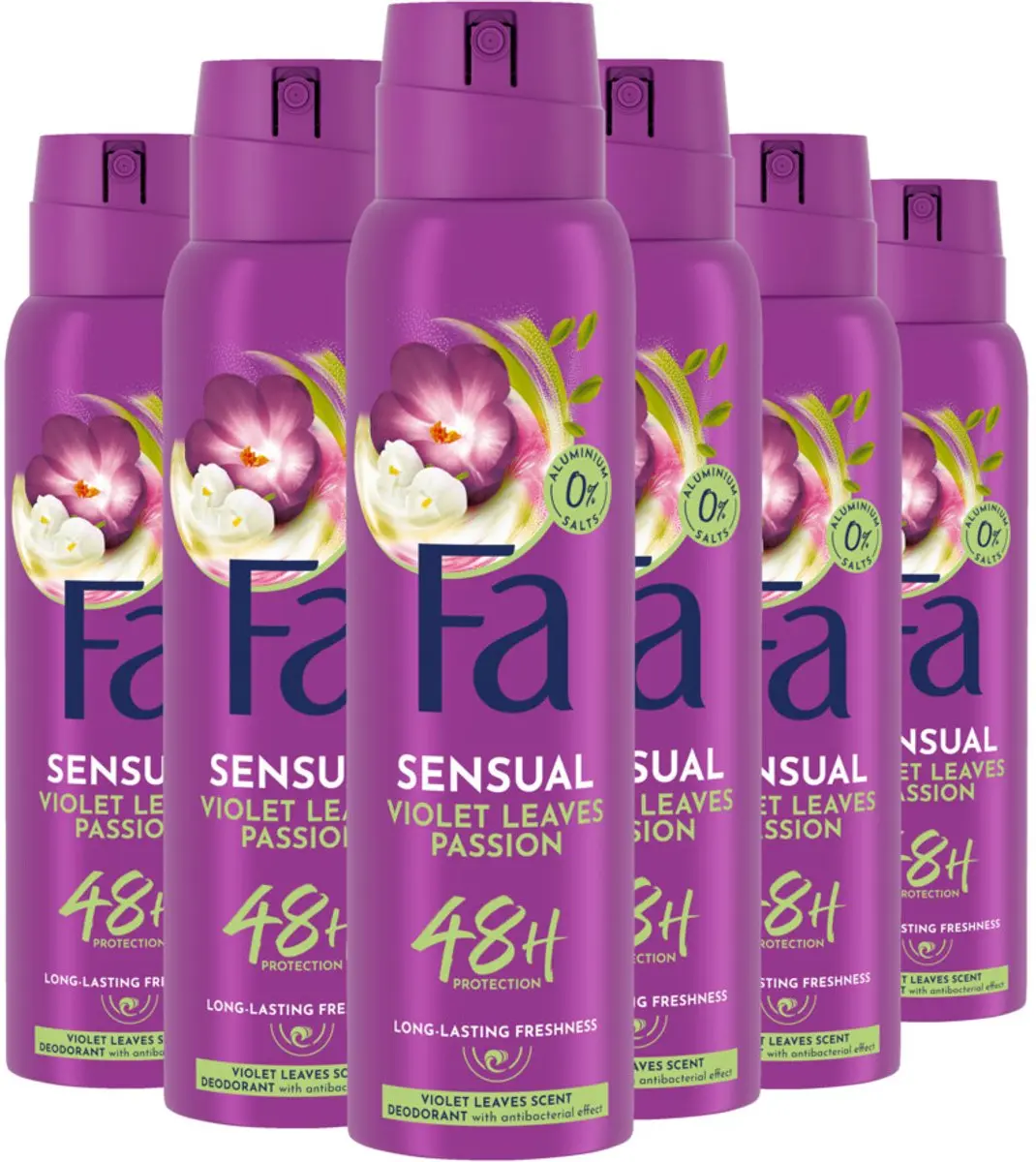 Fa Deodorant Purple Passion - 6x150ml - afbeelding 6 van 6