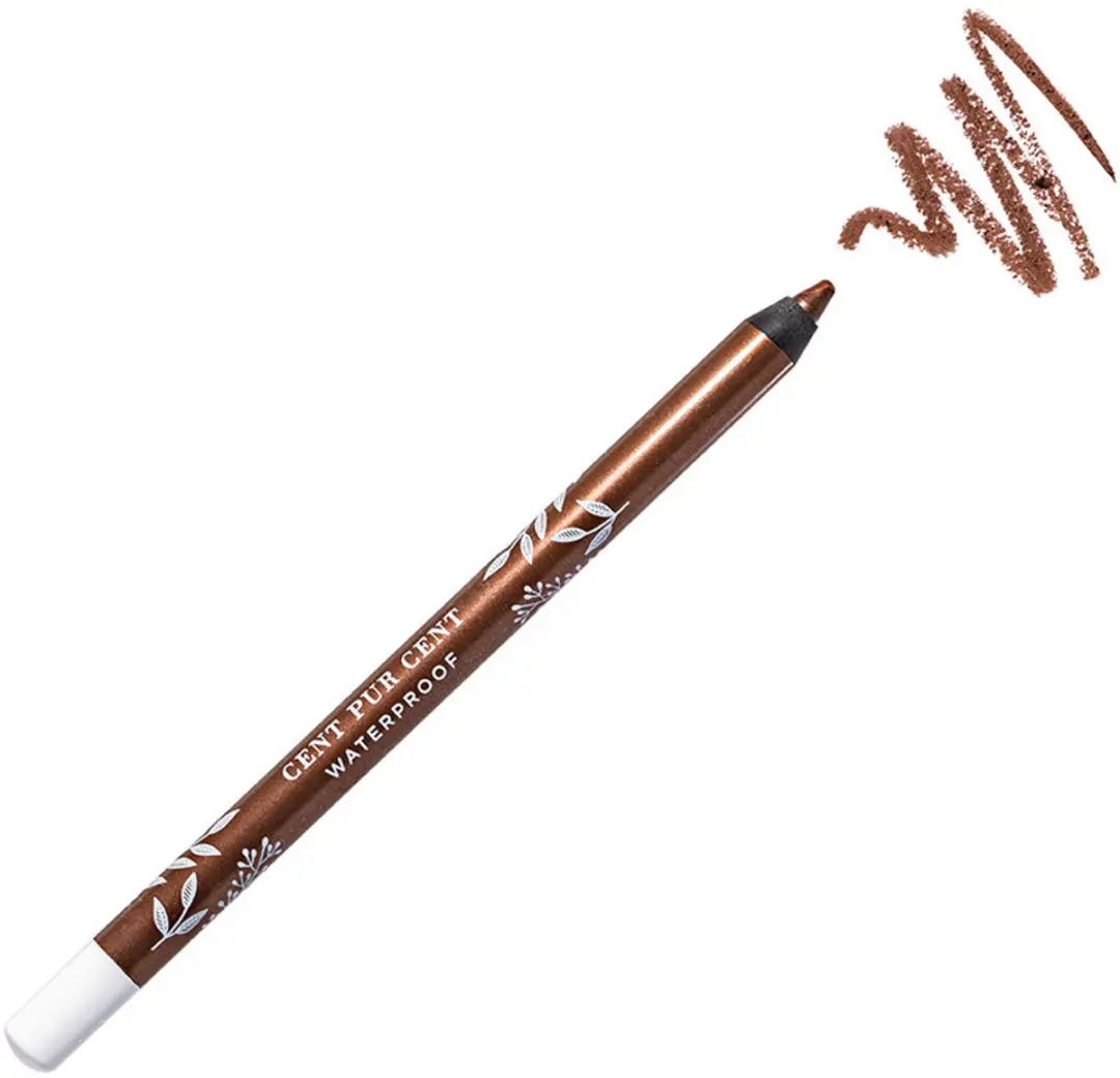 Cent Pur Cent Waterproof Eye Pencil Bruin - 0.8ml