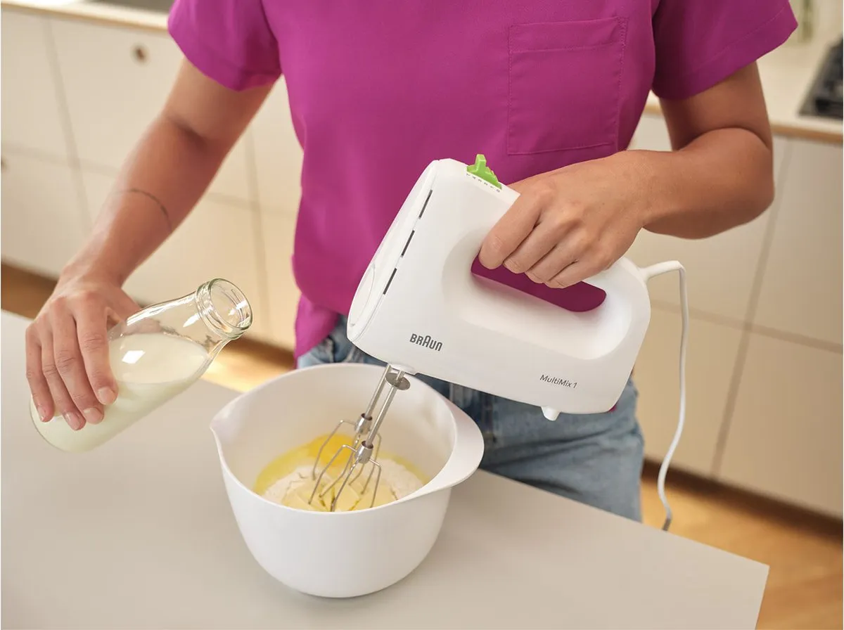 Braun MultiMix 1 HM1100WH Handmixer 450W - Wit