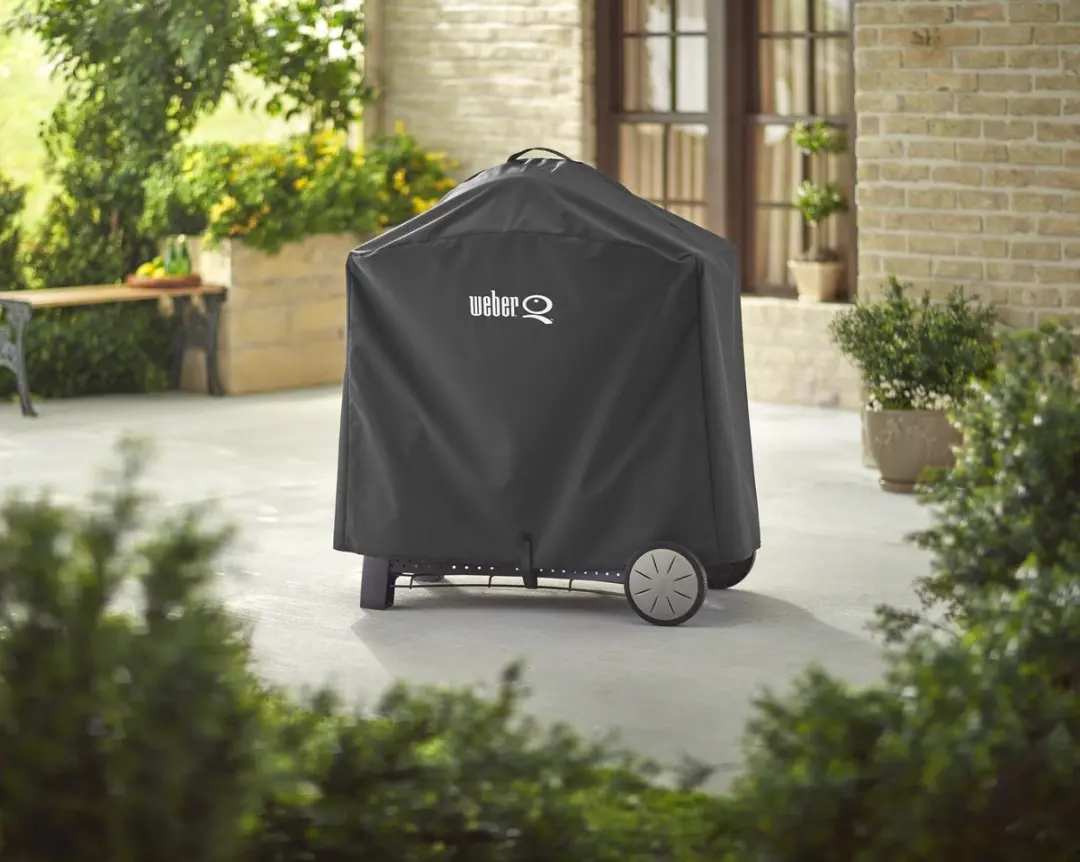 Weber Premium Grillhoes Q 2000/3000 - 112x64cm - Zwart