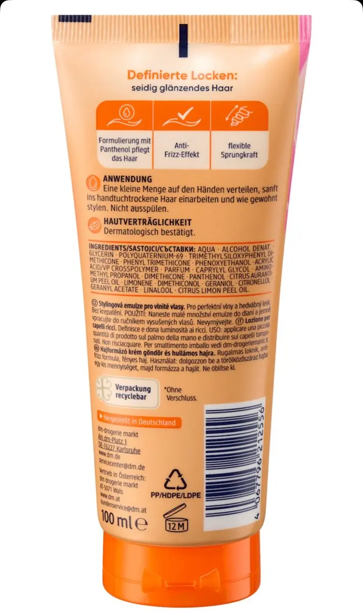 Balea Lockenlotion 100ml - Krullend haar