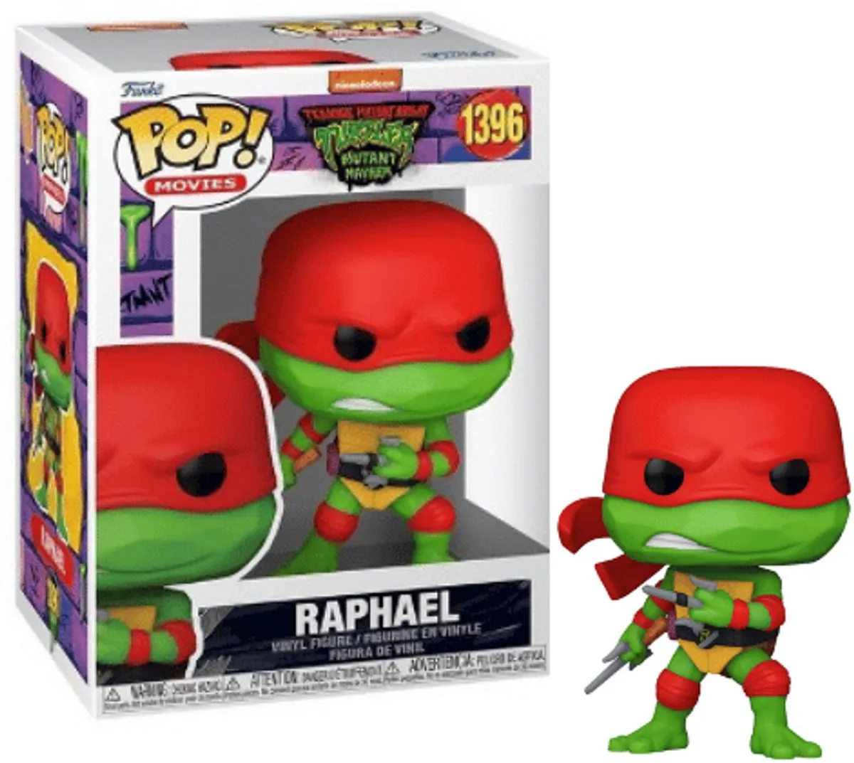 Funko Pop Movies TMNT Raphael #1396 - Multi