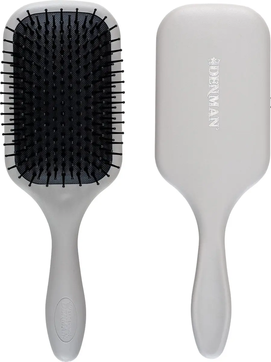 Denman Grooming D83 Paddle Brush - Grijs