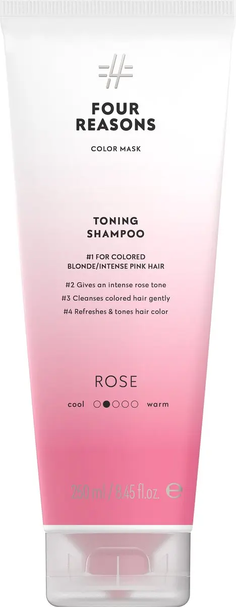 Four Reasons Toning Shampoo Rose 250ml