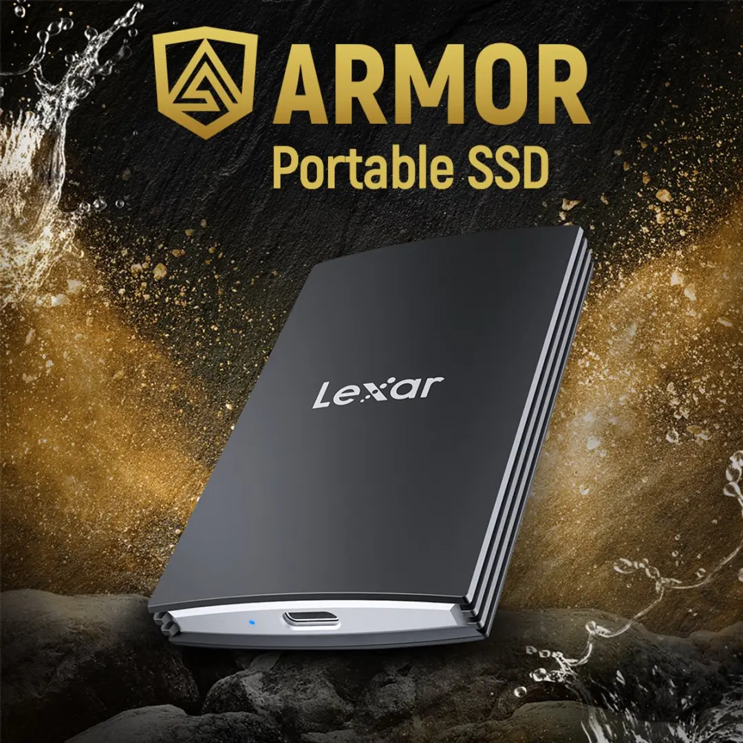 Lexar AR700 Portable SSD 4TB - Type-C & USB-A kabel