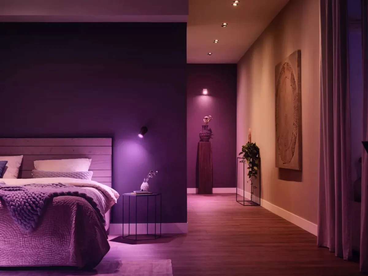 Philips Hue Starterkit Bridge Pro - 3x GU10 RGBW 400lm - Dimmer