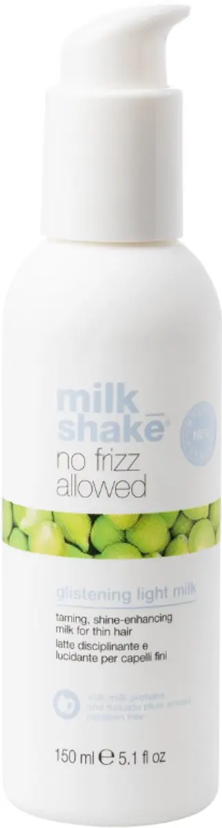 Milk Shake No Frizz Allowed Glistening Light Milk 150ml