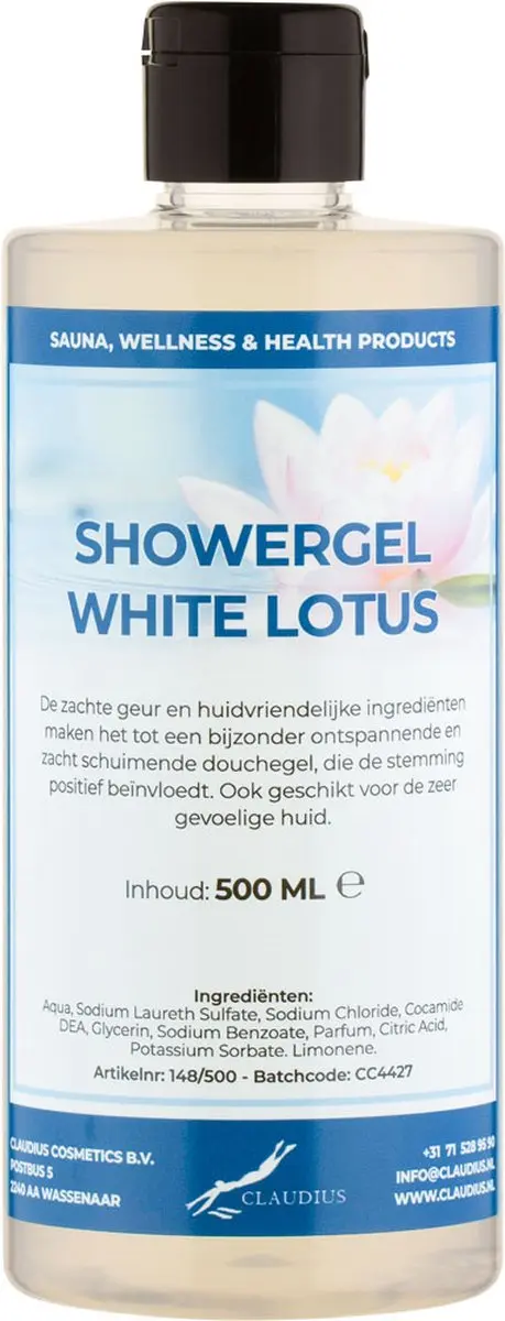 Splashbox Cosmetics White Lotus Douchegel 500ml