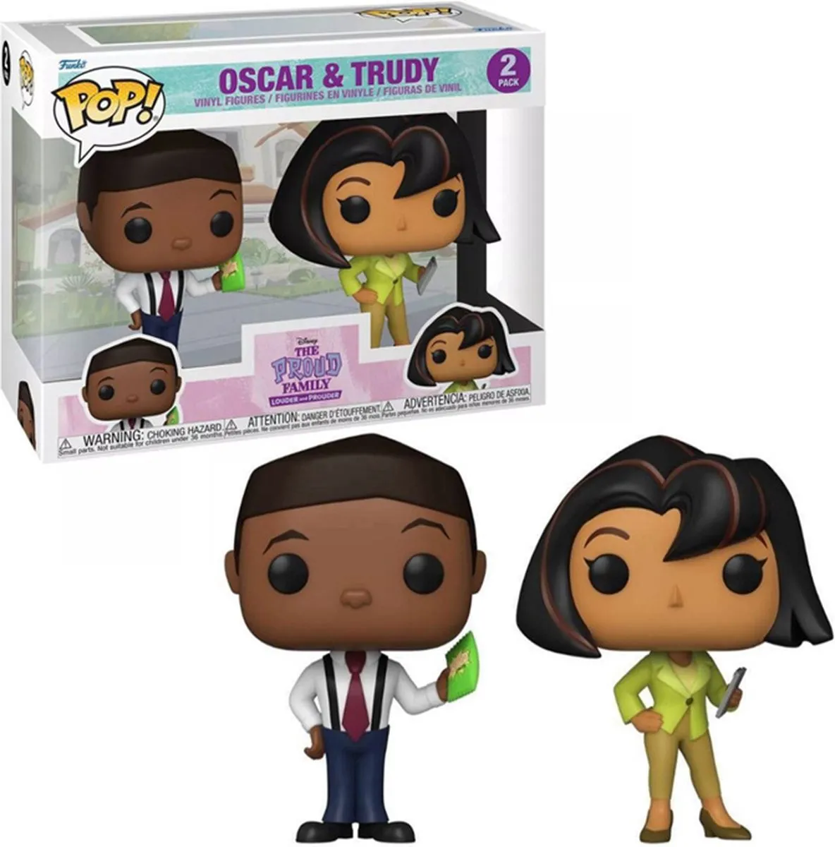 Funko Pop! Disney Proud Family Oscar & Trudy 2-Pack