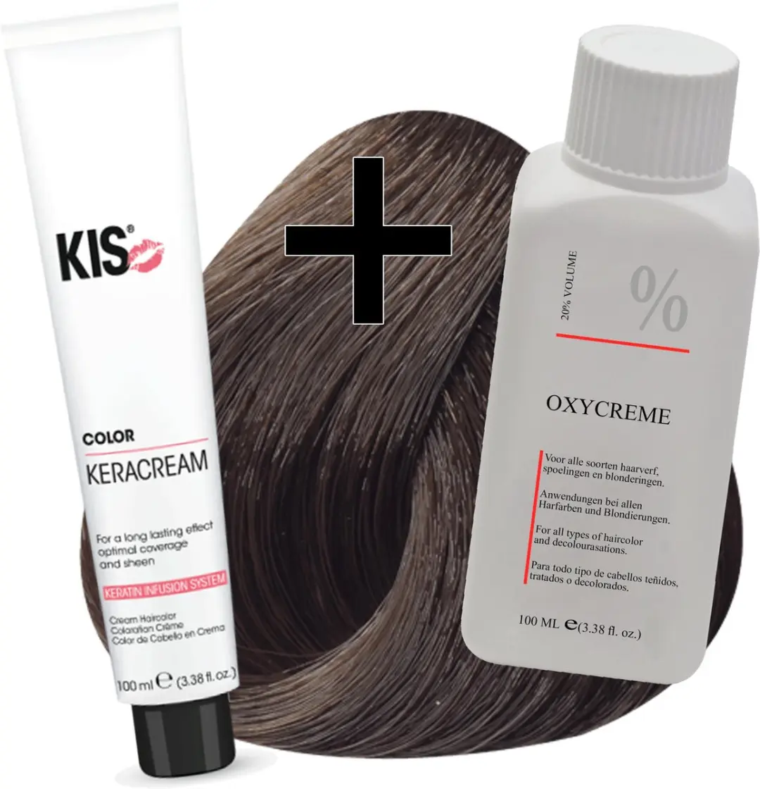 KIS Haarverfset 6MN Donker Mat Blond 100ml
