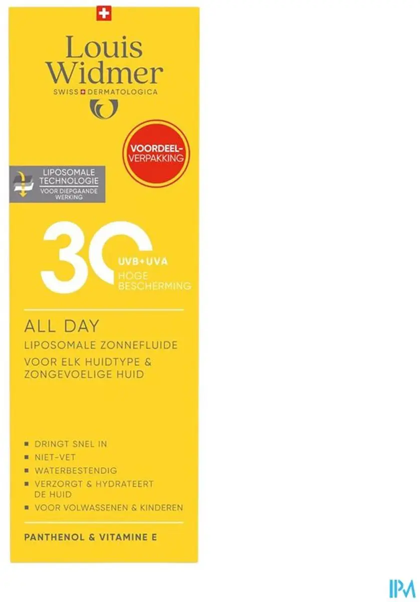 Louis Widmer Zonnemelk SPF 30 200ml - Vegan