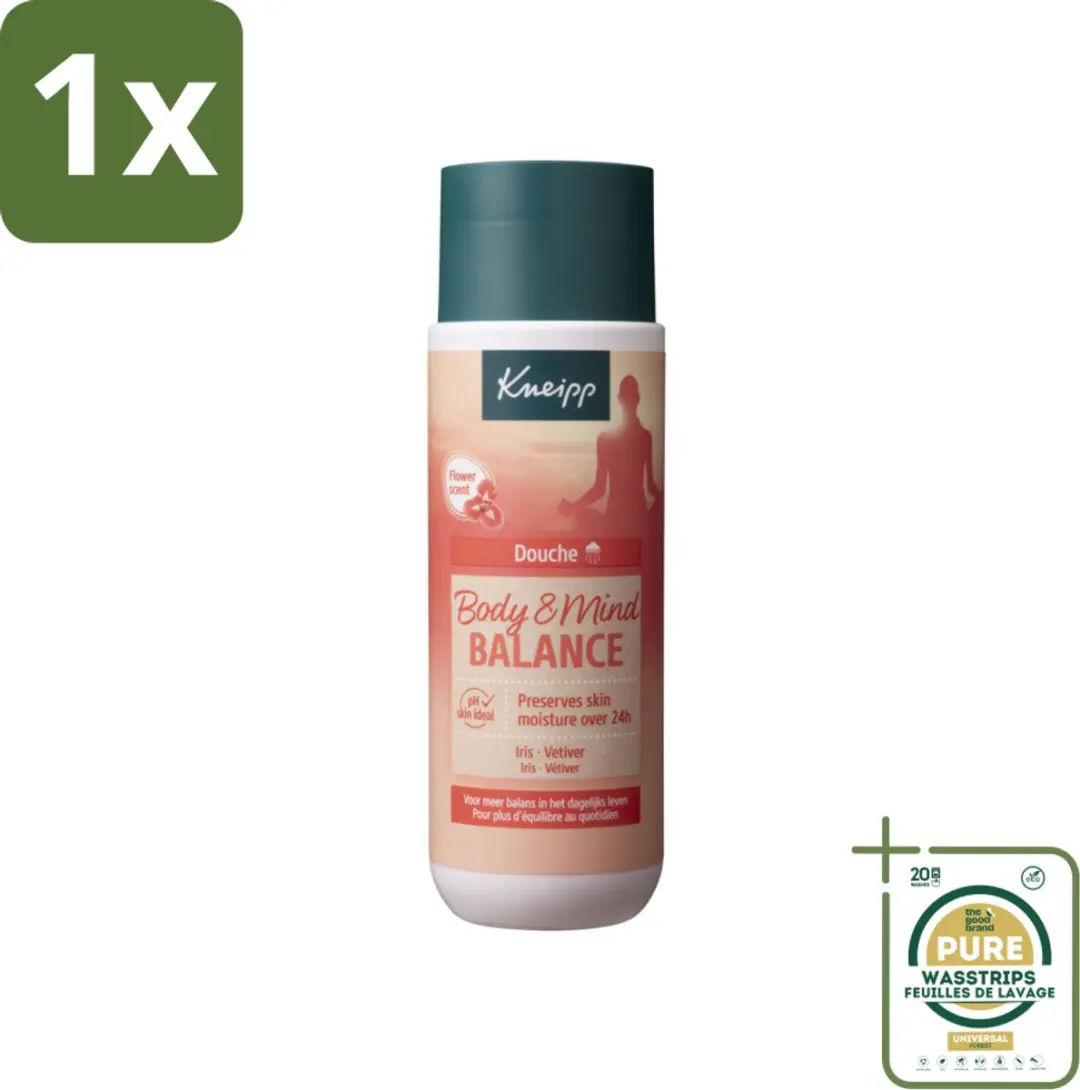 Kneipp Douchegel Body & Mind Balance 200ml - Iris & Vetiver