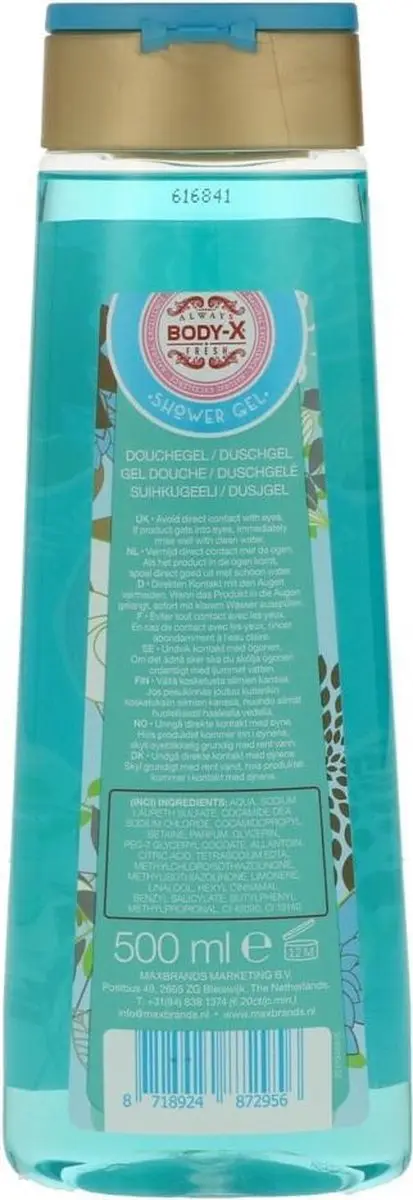 Sence Tropical Joy & Coconut Douchegel 500ml - 12 Stuks