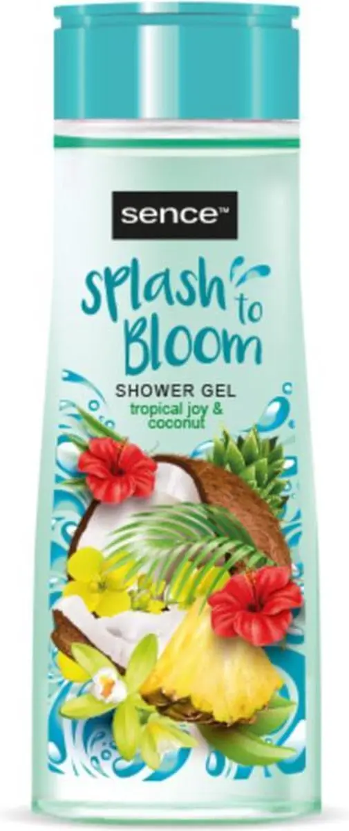 Sence Tropical Joy & Coconut Douchegel 500ml - 12 Stuks