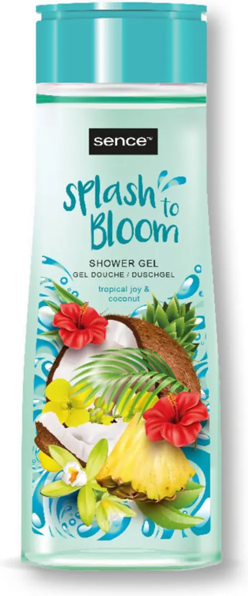 Sence Tropical Joy & Coconut Douchegel 500ml - 12 Stuks