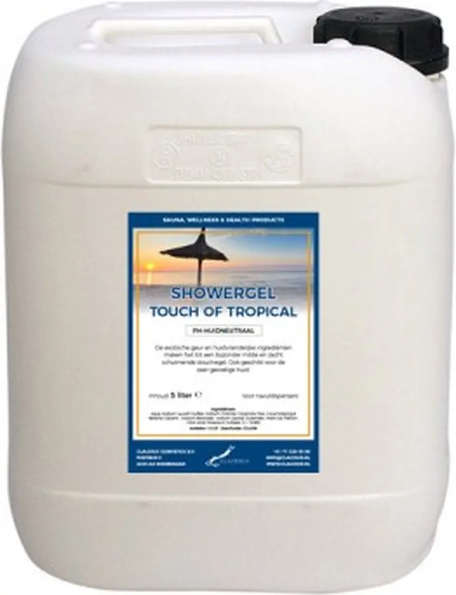 Splashbox Cosmetics Douchegel Touch of Tropical 10L