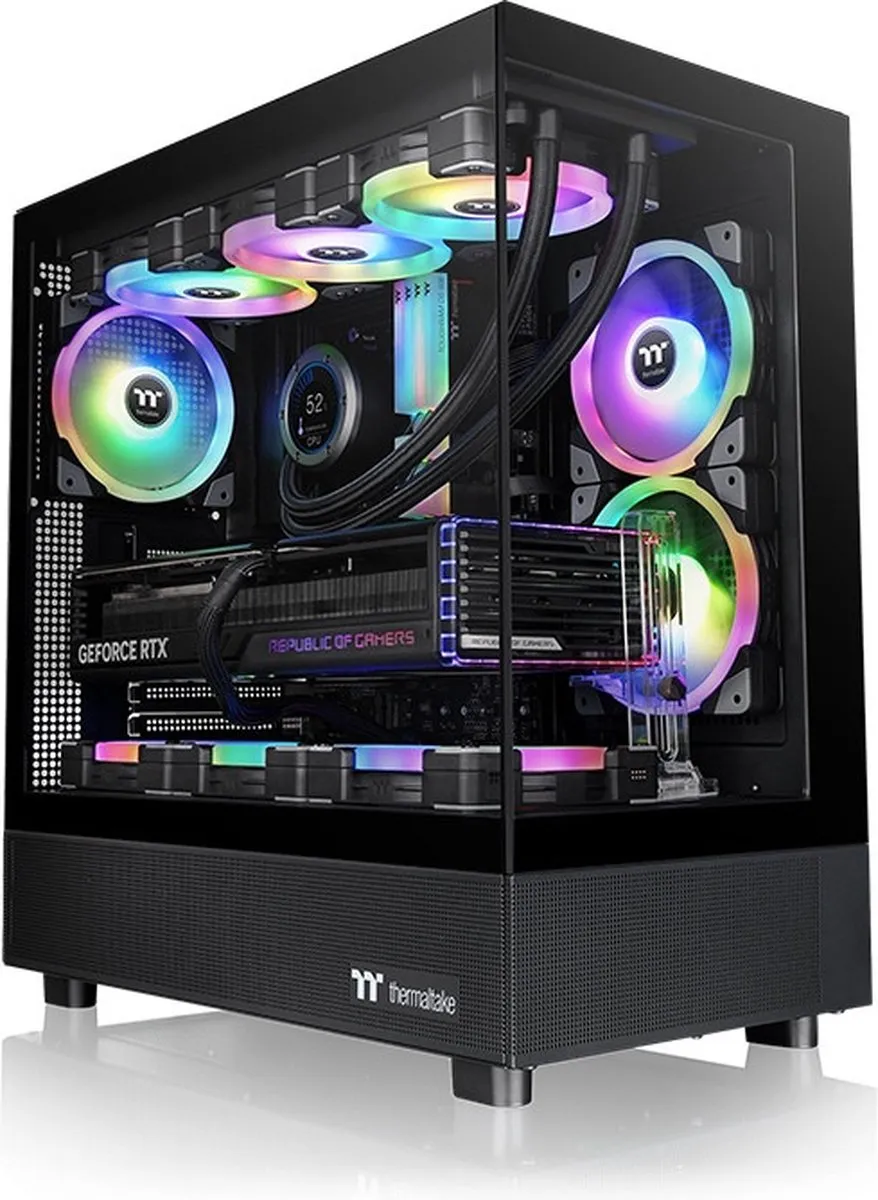 Thermaltake View 270 TG Midi Tower - Zwart