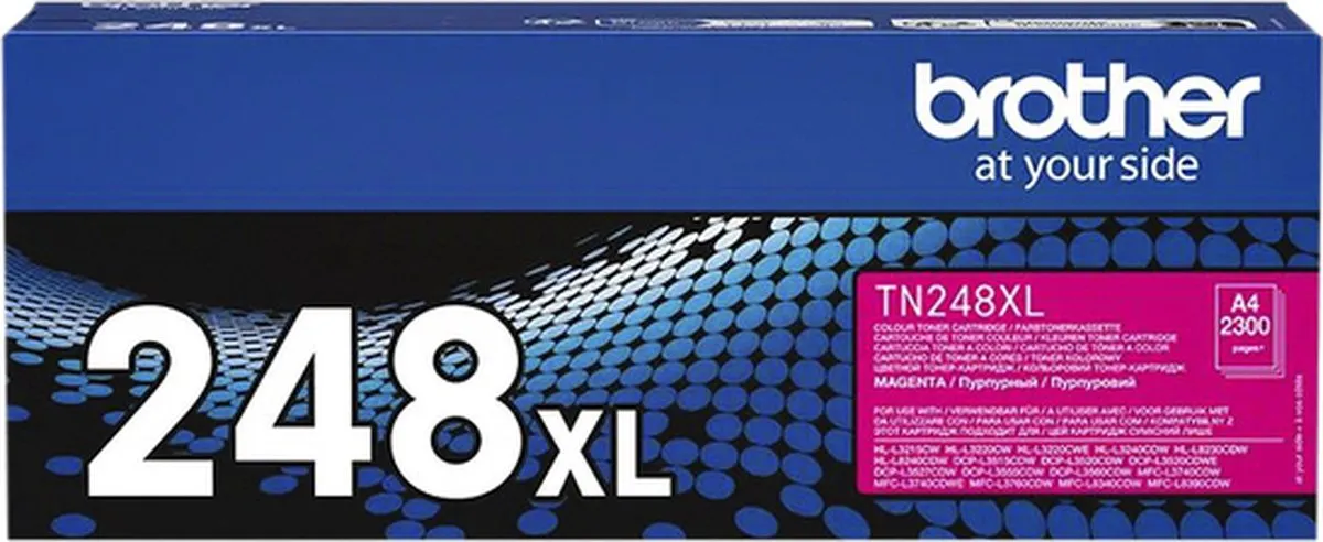Brother TN-248XLM Tonercartridge - Magenta - 2300 Pagina's