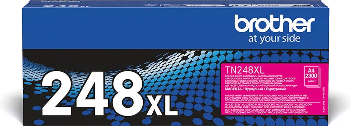Brother TN-248XLM Tonercartridge - Magenta - 2300 Pagina's