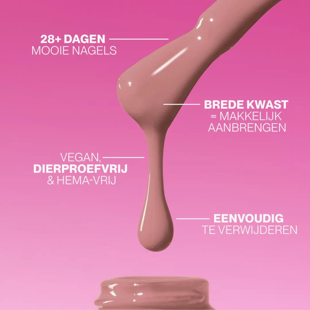 Pink Gellac Bronzed Nude 195 Gellak 15ml