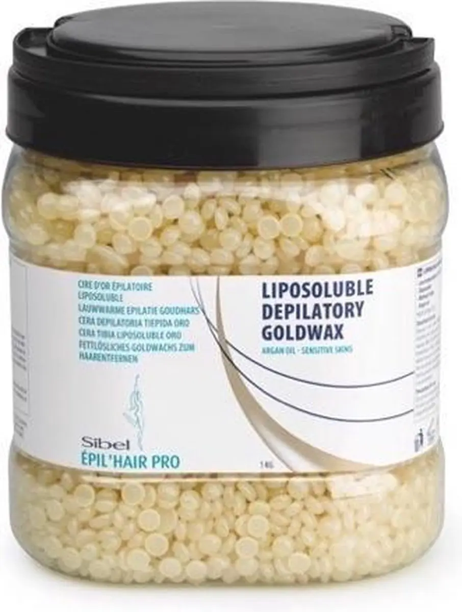 Sibel Argan Gold Depilatiewasparels 1000g