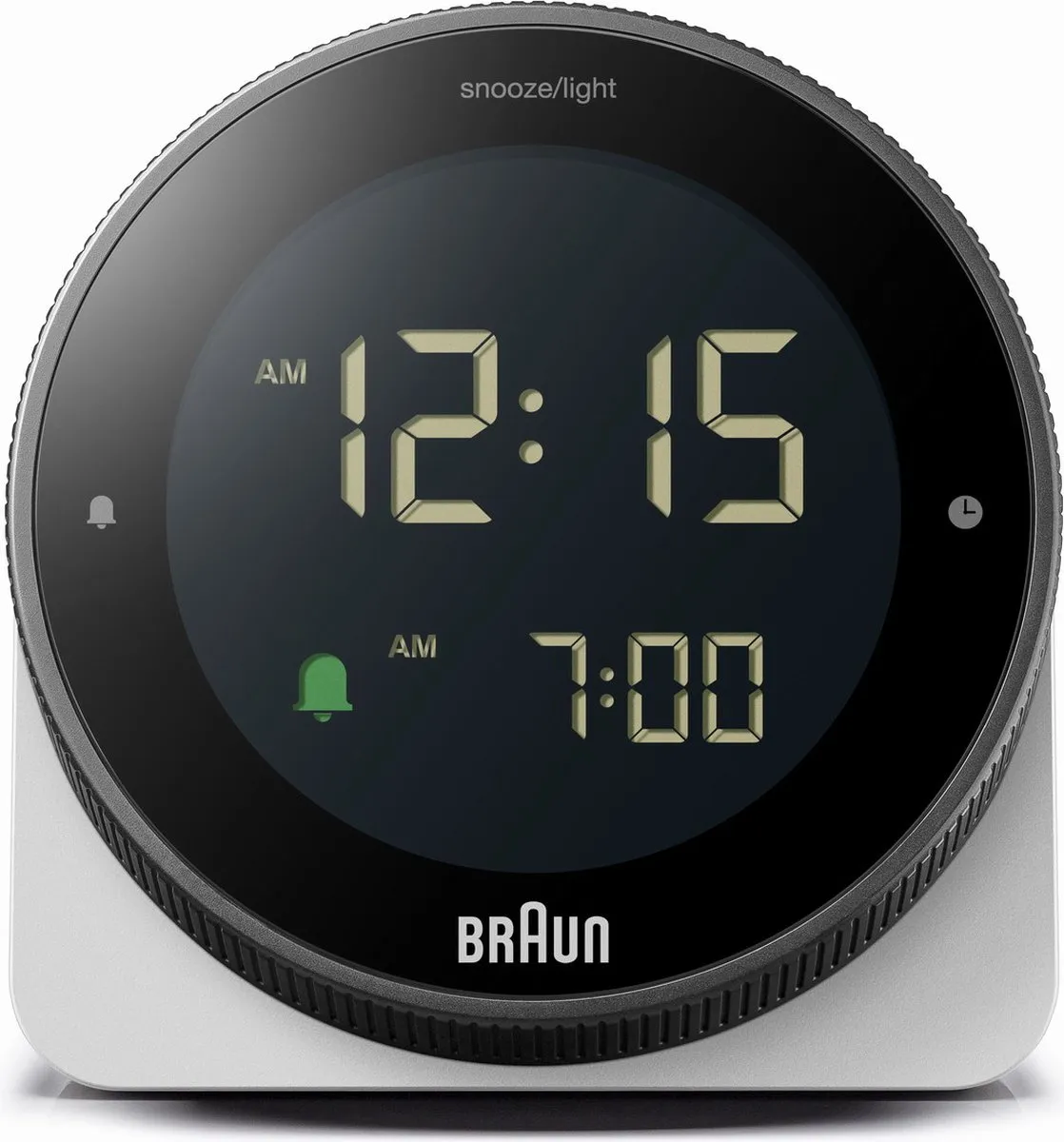 Braun BC24W Digitaal Halfrond Wekker