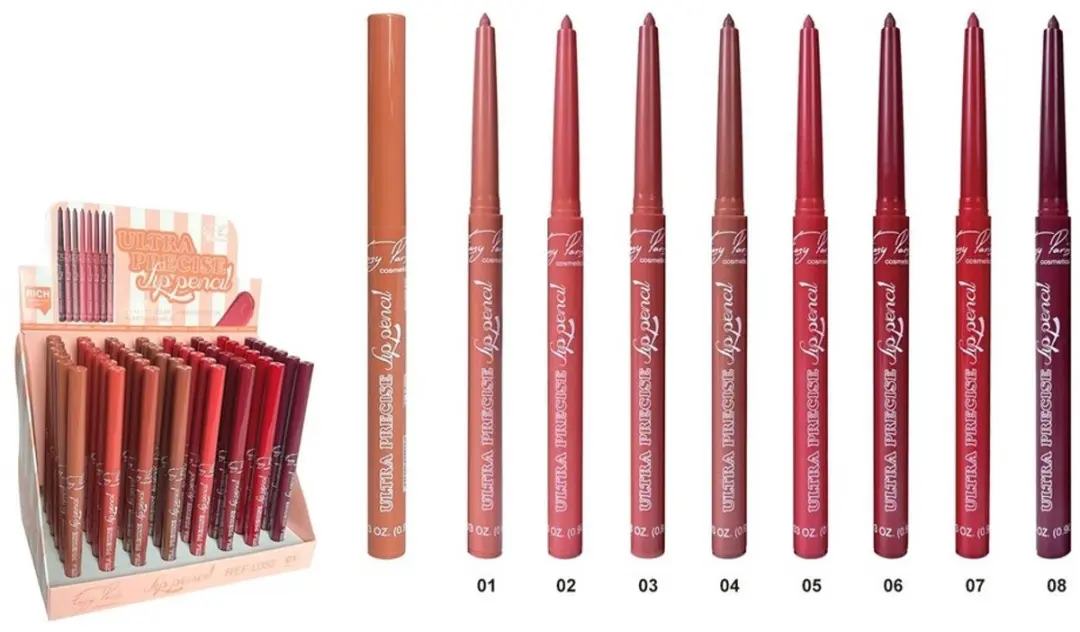 Easy Paris Cosmetics Ultra Precise Lip Pencil Set - 8 Stuks