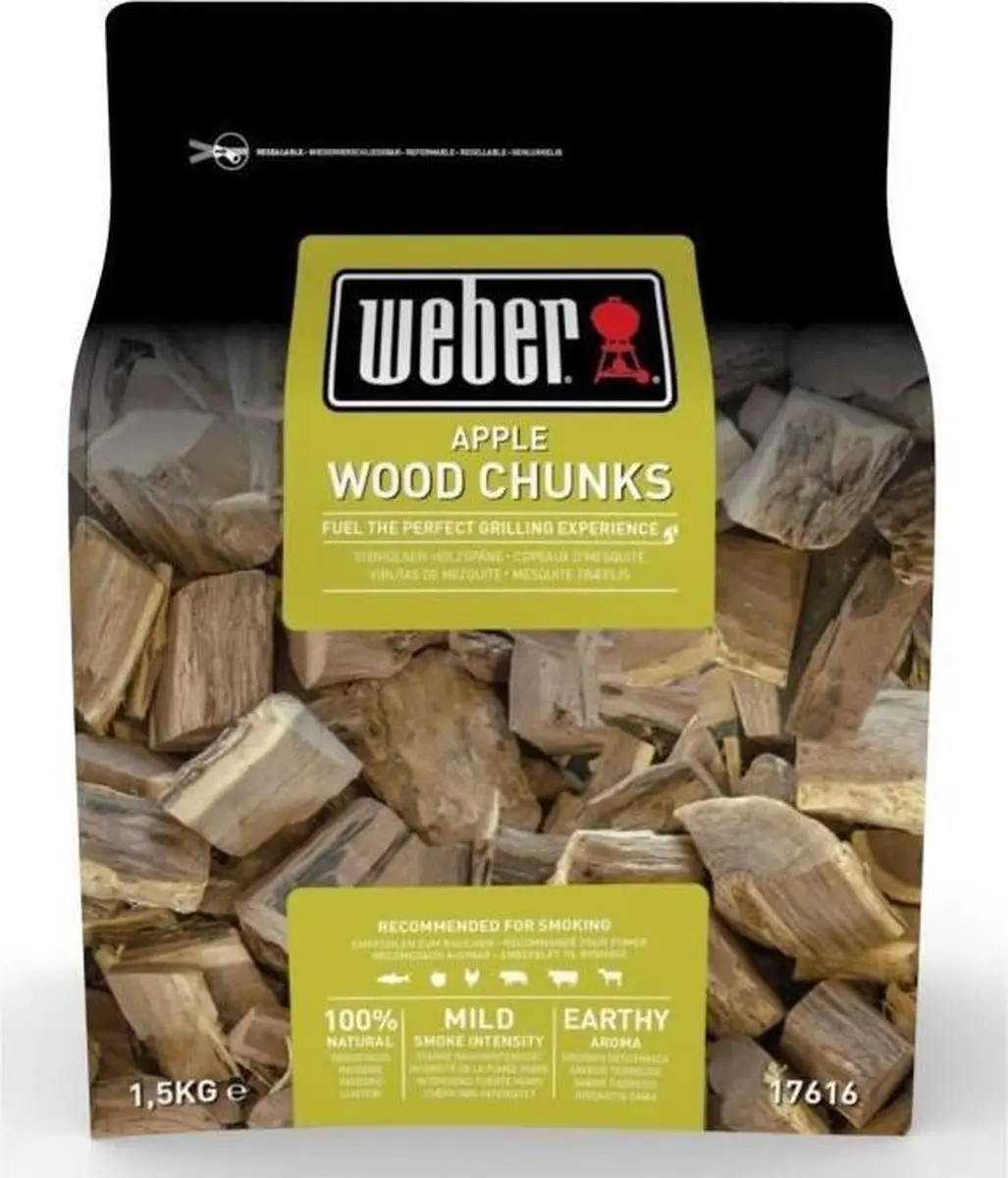 Weber Houtblokjes 1,5kg