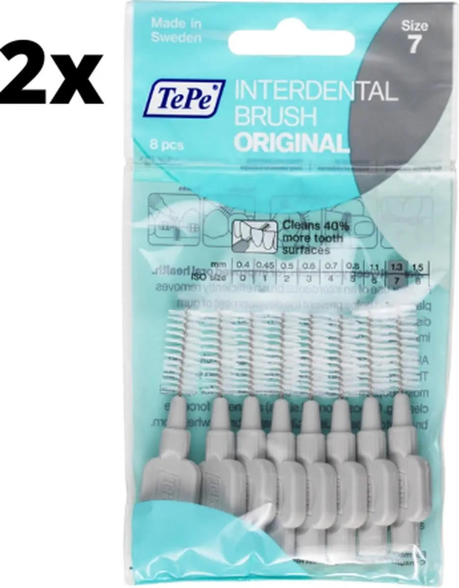 TePe Ragers Grijs 1,3mm - 20 Stuks