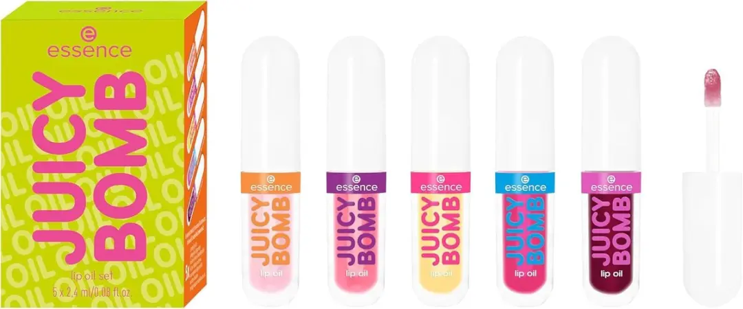 Essence Juicy Bomb Lip Oil Set - 20 Stuks (4x5) - Multi