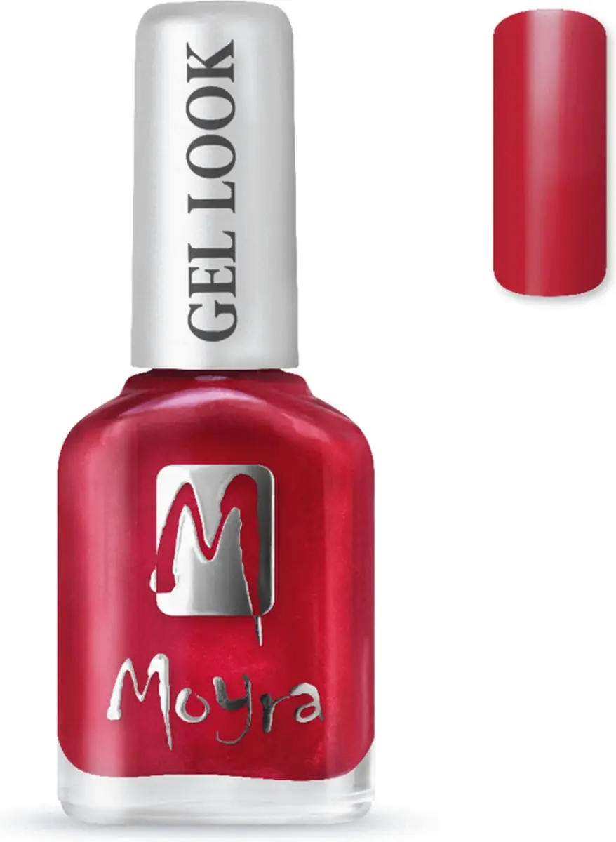 Moyra Gel Look Nagellak Natalie Rood 12ml