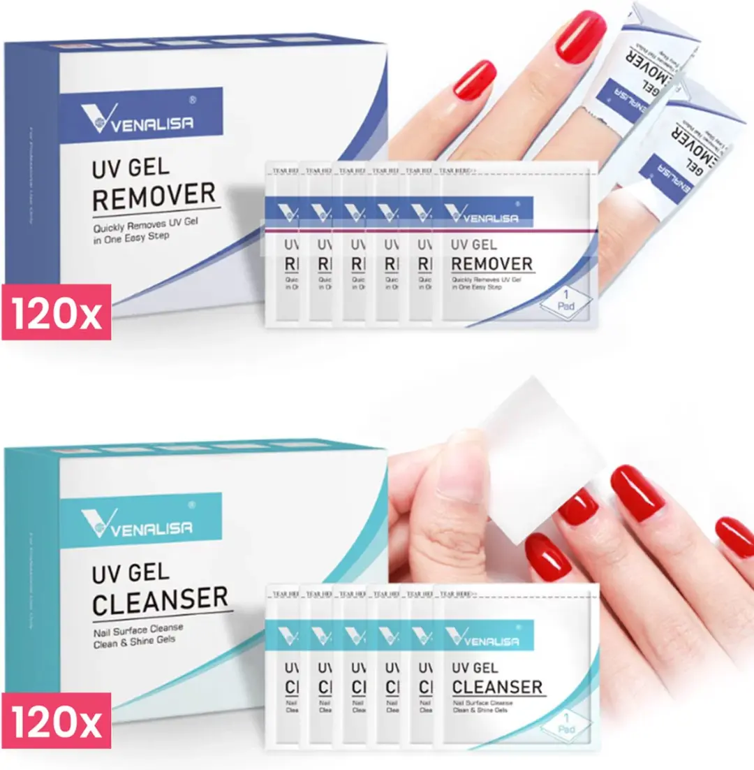Venalisa Gel Remover & Cleanser Doekjes