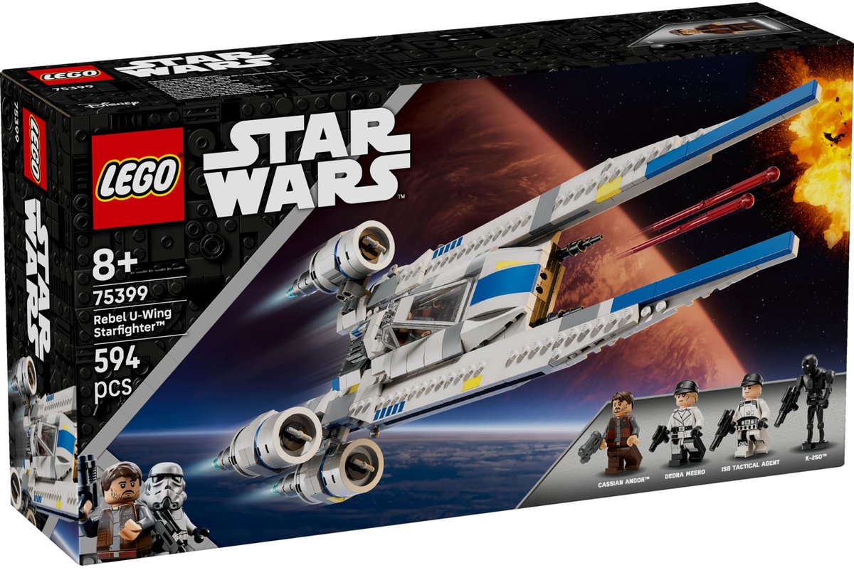LEGO® Star Wars: Andor™ Rebel U-Wing Starfighter™ - 75399