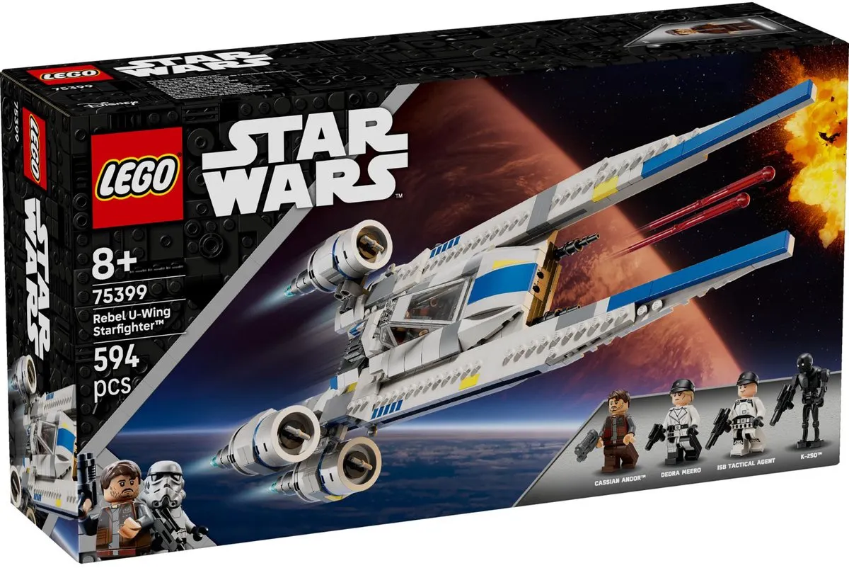 LEGO Star Wars Andor Rebel U-Wing Starfighter 75399 - 594 Stukken