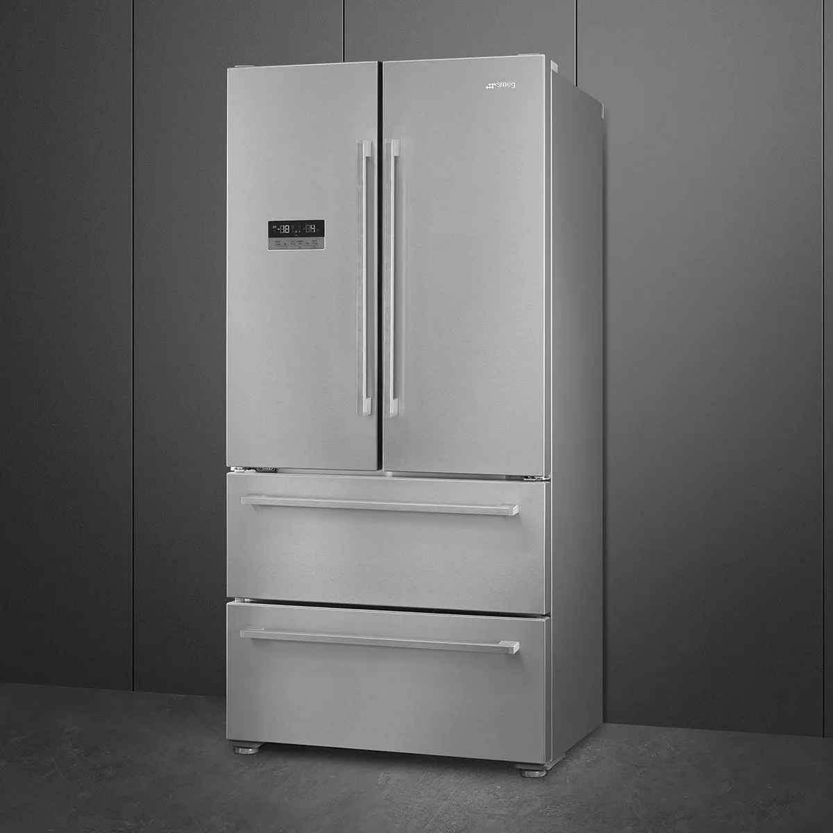 Smeg FQ55FXDE Amerikaanse Koelkast No Frost - 539L - RVS