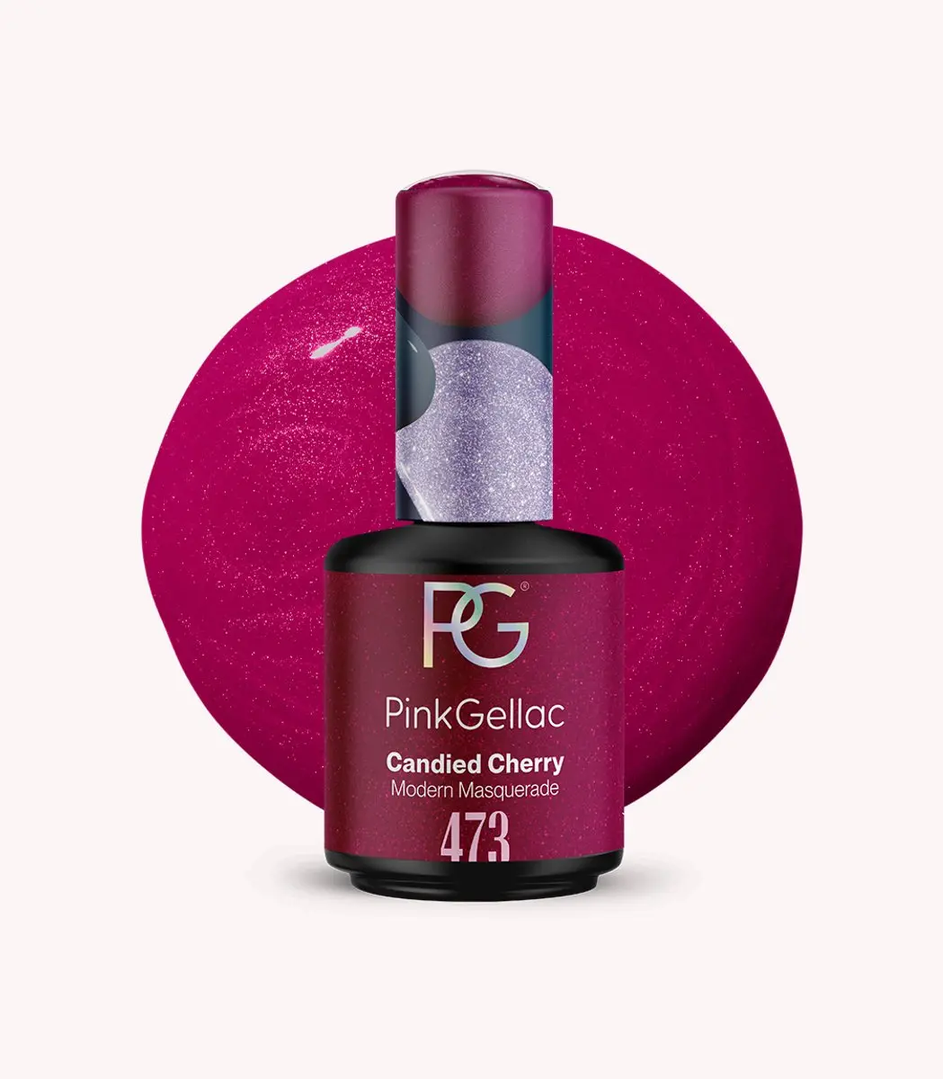 Pink Gellac Candied Cherry 473 Gellak 15ml